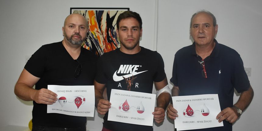 Akcija dobrovoljnog darivanja krvi u organizaciji HZSN Zadar