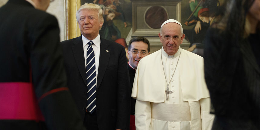 Susret pape Franje i Donalda Trumpa Susret pape Franje i Donalda Trumpa