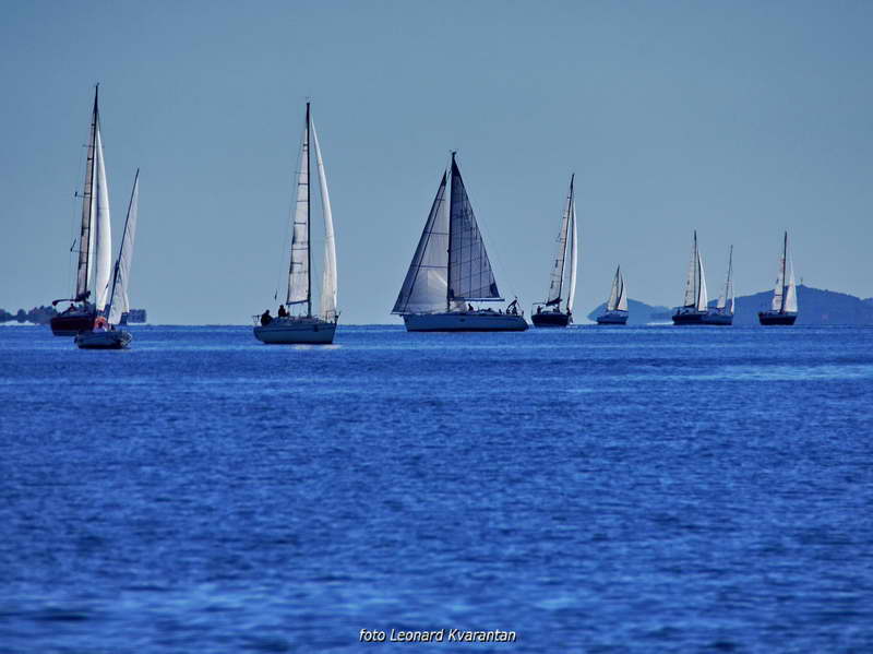 Zadarska Koka 2016. gledana s mora. Foto: Leonard Kvarantan Zadarska Koka 2016. gledana s mora. Foto: Leonard Kvarantan