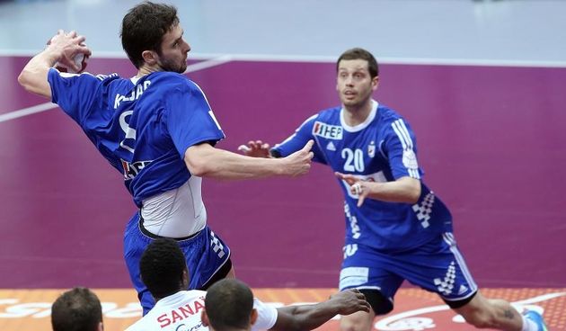 Katar – 24. svjetsko rukometno prvenstvo, 2. kolo, grupa B, Tunis – Hrvatska 25-28. Igor Vori. Photo: Goran Stanzl/PIXSELL