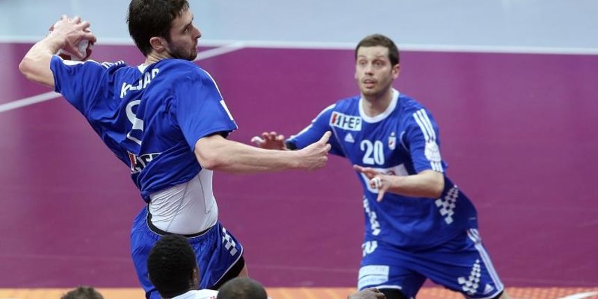 Katar – 24. svjetsko rukometno prvenstvo, 2. kolo, grupa B, Tunis – Hrvatska 25-28. Igor Vori. Photo: Goran Stanzl/PIXSELL