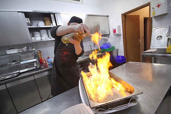 Dan pastrve u restoranu Kornat (foto:Saša Čuka)