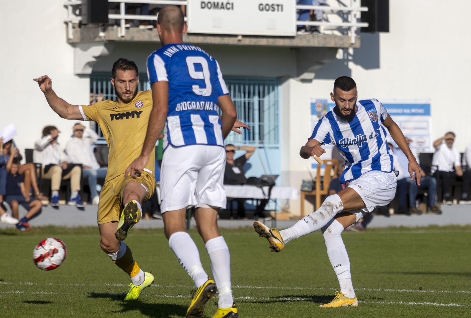 1/16 finala Hrvatskog nogometnog kupa: Primorac Biograd – Hajduk