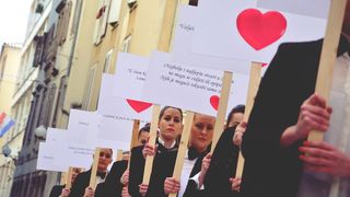 “Prosvjedom ljubavi” otvoren 8. Festival vjenčanja, foto: Iva Perincic “Prosvjedom ljubavi” otvoren 8. Festival vjenčanja, foto: Iva Perincic