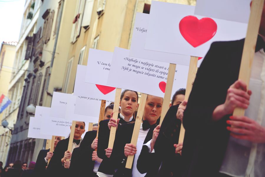 “Prosvjedom ljubavi” otvoren 8. Festival vjenčanja, foto: Iva Perincic “Prosvjedom ljubavi” otvoren 8. Festival vjenčanja, foto: Iva Perincic