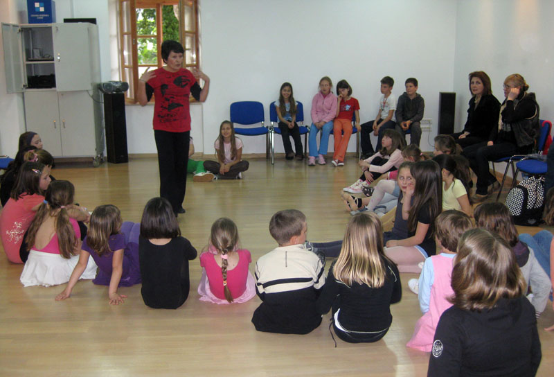 Plesna radionica u GKZD, Ogranak Arbanasi