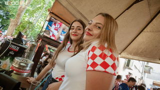 Navijačko ludilo u Zadru za vrijeme i nakon finala Svjetskog prvenstva Navijačko ludilo u Zadru za vrijeme i nakon finala Svjetskog prvenstva