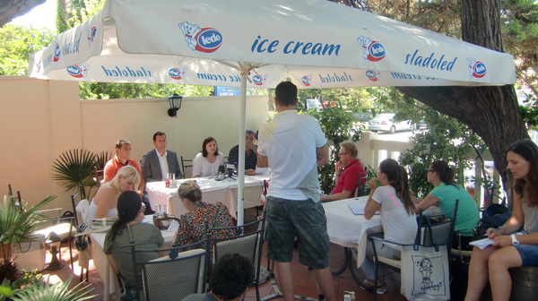 Degustacija i ocjenjivanje janjetine u restoranu Lungo mare Degustacija i ocjenjivanje janjetine u restoranu Lungo mare