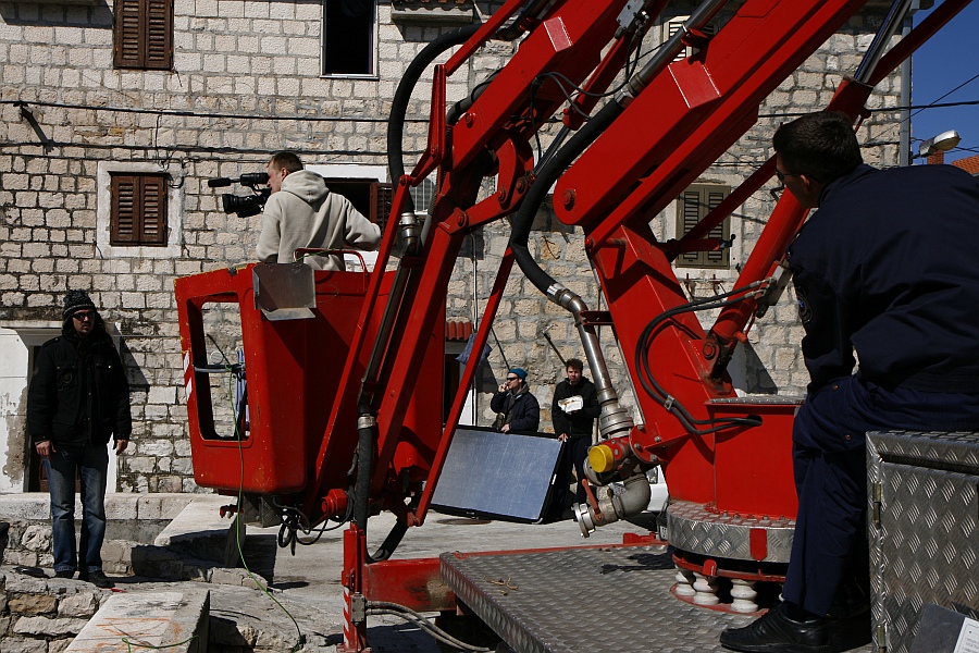 Snimanje spota za pjesmu “Ružo crvena”
