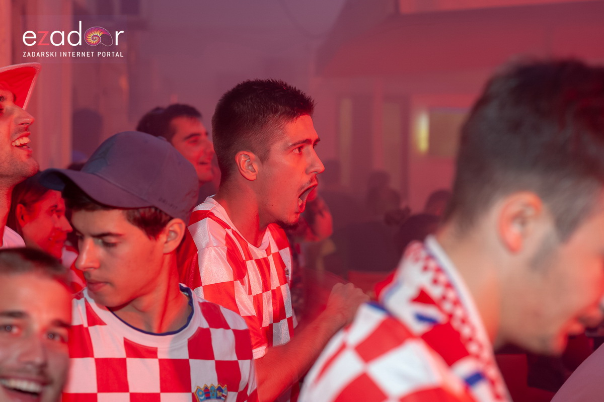 Zadar je gorio: Velika fešta nakon plasmana Vatrenih u polufinale Svjetskog prvenstva