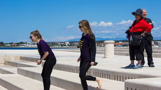 Ludijada maturanata na zadarskoj rivi 17. svibnja 2016. Foto: Bojan Bogdanić