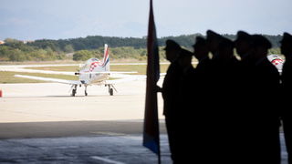 Primopredaja dužnosti zapovjednika 93. zrakoplovne baze HRZ i PZO