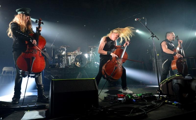 Zagreb – Finska grupa Apocalyptica odrzala koncert u prepunoj Tvornici. Photo: Marko Prpic/PIXSELL