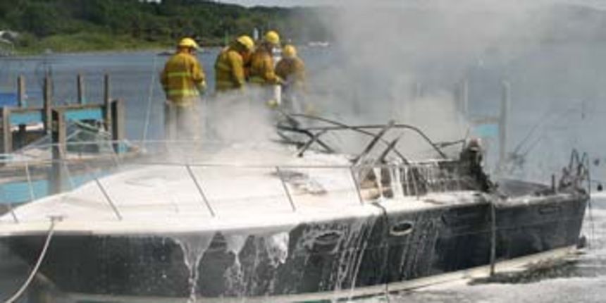 Požar na brodu/Foto arhiv