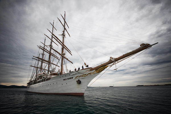 ‘Sea Cloud’ u Zadru (foto:Saša Čuka) ‘Sea Cloud’ u Zadru (foto:Saša Čuka)