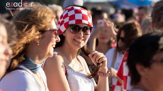 Veličanstven doček četvorice zadarskih Vatrenih Veličanstven doček četvorice zadarskih Vatrenih