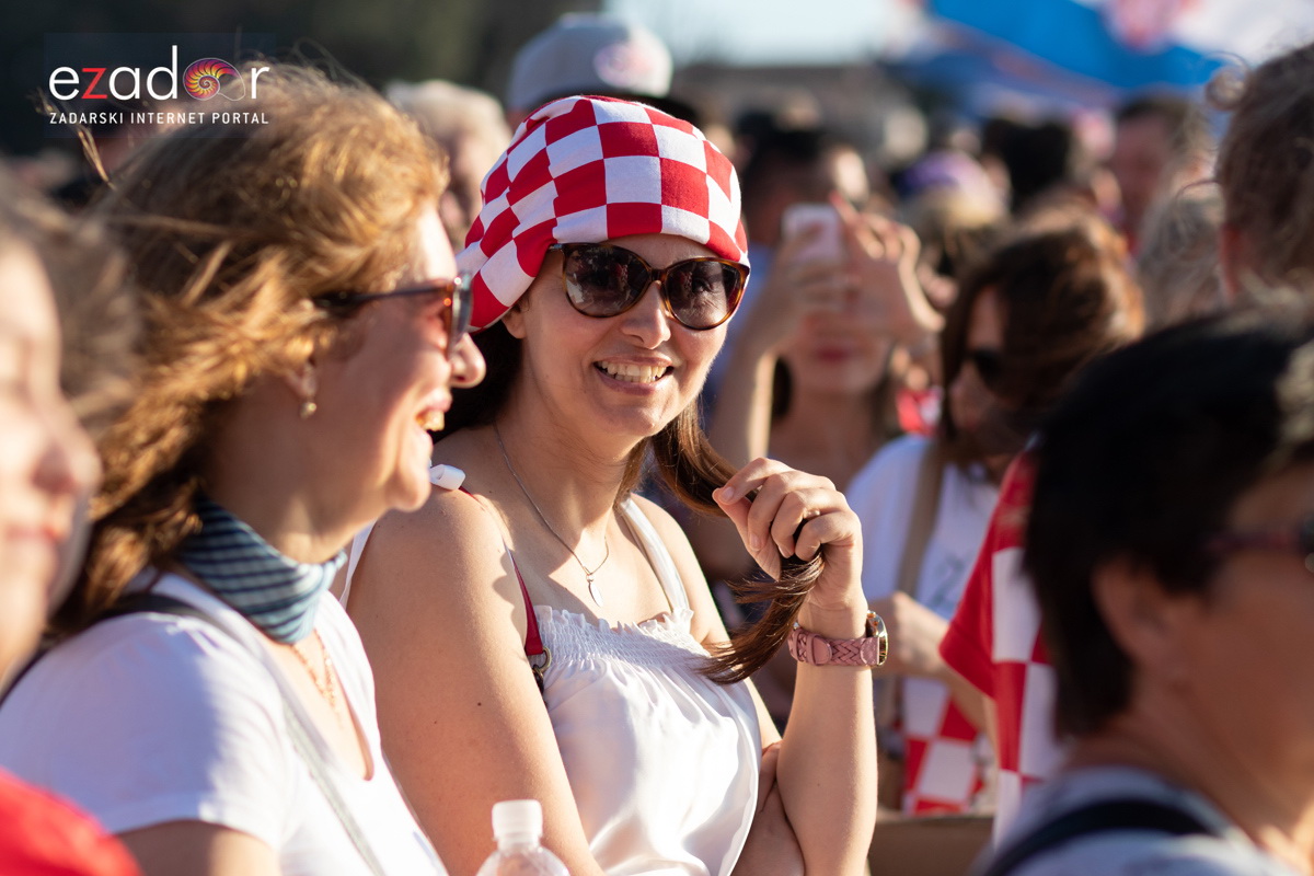 Veličanstven doček četvorice zadarskih Vatrenih Veličanstven doček četvorice zadarskih Vatrenih