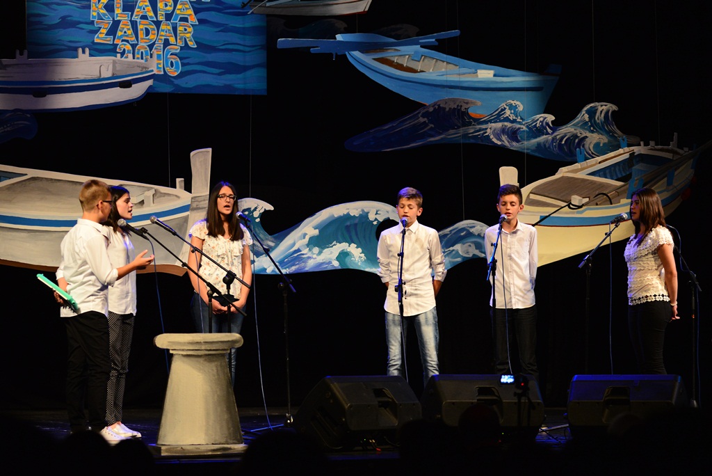 HNK Zadar: 8. Festival dječjih klapa