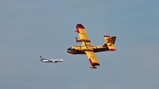 Požar na Plovaniji (foto: Marin Gospić) Požar na Plovaniji (foto: Marin Gospić)