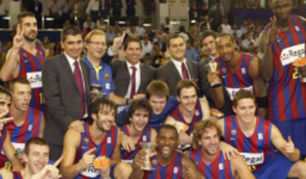 Košarkaši Barcelone, Foto: marca.com