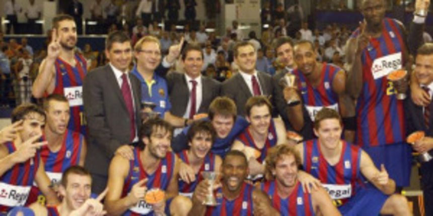 Košarkaši Barcelone, Foto: marca.com