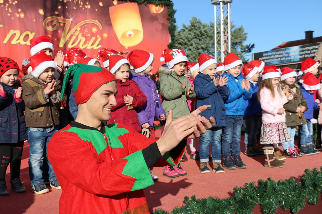 Djed Mraz stigao na Vir! Djed Mraz stigao na Vir!