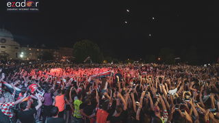 Zadar priredio nezaboravan doček svojim Vatrenim herojima