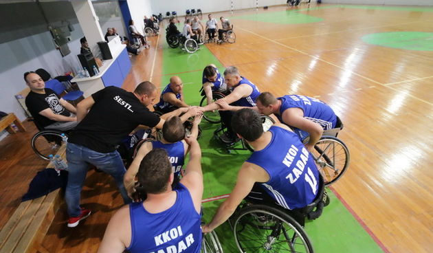 KKOI Zadar ostvario dvije pobjede u 1. kolu Lige košarke u kolicima