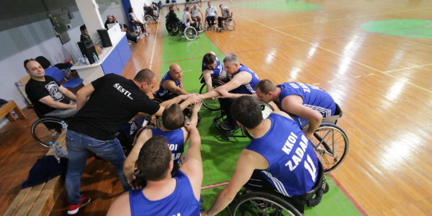 KKOI Zadar ostvario dvije pobjede u 1. kolu Lige košarke u kolicima KKOI Zadar ostvario dvije pobjede u 1. kolu Lige košarke u kolicima
