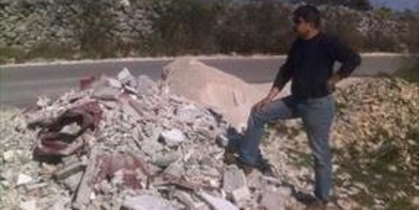 Deponij uz cestu, foto: slobodnadalmacija.hr