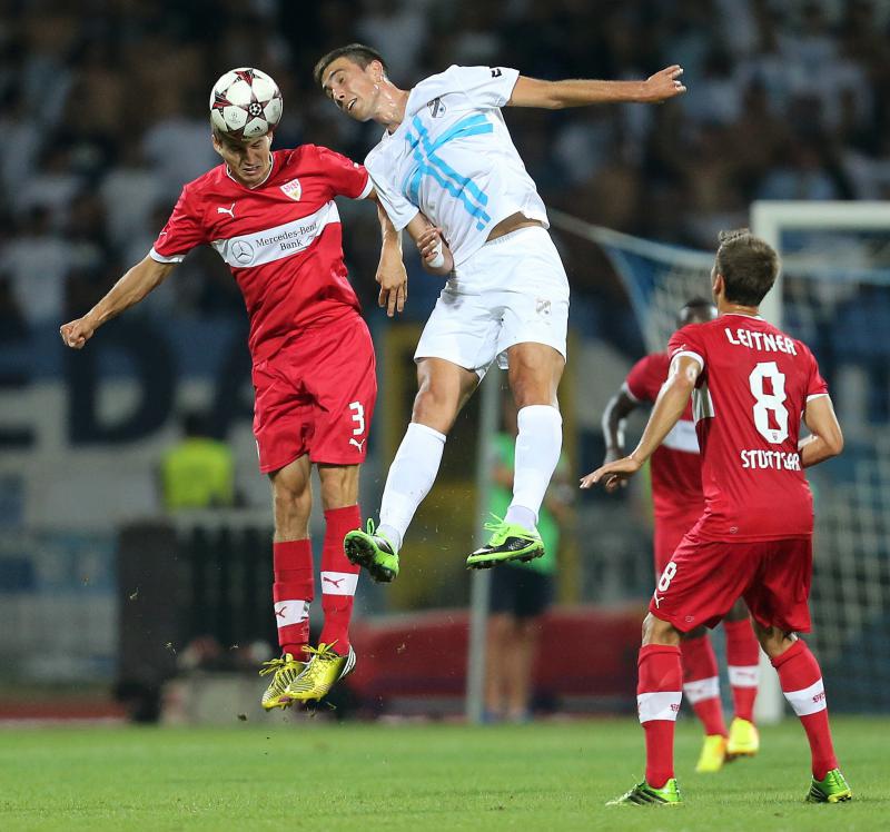 Stadion Kantrida, Rijeka – Prva utakmica 4. pretkola Europske lige, HNK Rijeka – VfB Stuttgart. Photo: Igor Kralj/PIXSELL Stadion Kantrida, Rijeka – Prva utakmica 4. pretkola Europske lige, HNK Rijeka – VfB Stuttgart. Photo: Igor Kralj/PIXSELL