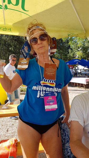 Sasvim osoban doživljaj – 10. dm Millennium Jump sa zadarske rive. Foto: Mladen Malik Barba Sasvim osoban doživljaj – 10. dm Millennium Jump sa zadarske rive. Foto: Mladen Malik Barba