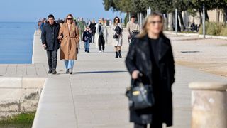 Sunčana nedjelja u Zadru, 2. veljače 2025.