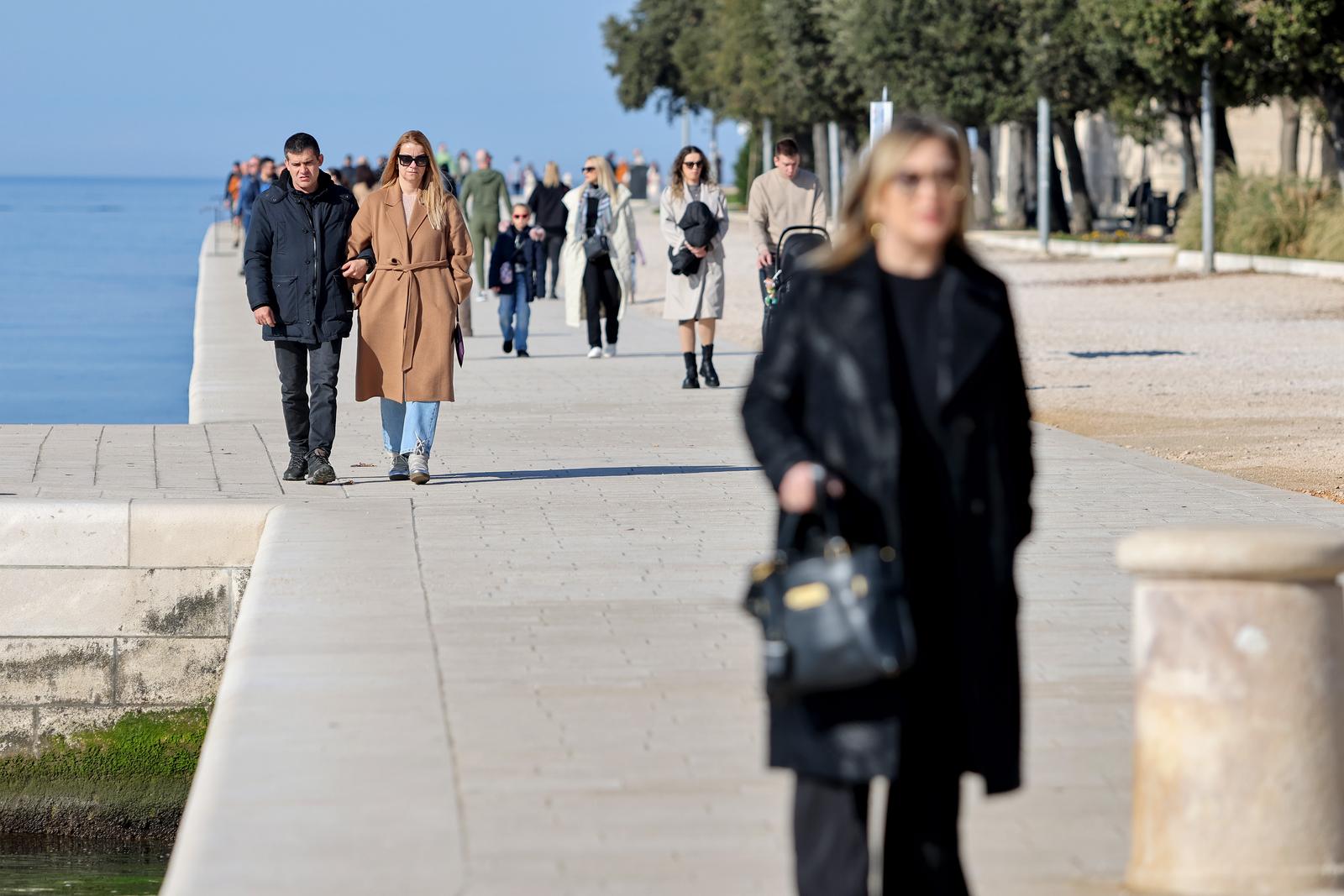 Sunčana nedjelja u Zadru, 2. veljače 2025.