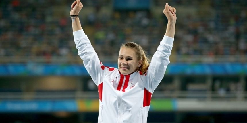 Sara Kolak, zlatna olimpijska medalja u bacanju koplja. Photo: Igor Kralj/PIXSELL Sara Kolak, zlatna olimpijska medalja u bacanju koplja. Photo: Igor Kralj/PIXSELL
