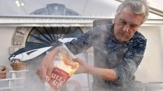 Priprema rižota s plodovima mora u sklopu Tuna, Sushi & Wine Festivala Priprema rižota s plodovima mora u sklopu Tuna, Sushi & Wine Festivala