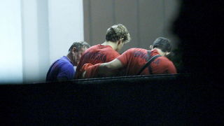 Rovinj, Funtana, 091009.
Pripreme nogometne reprezentacije za kvalifikacijski susret sa Kazahstanom za SP 2010 u Juznoj Africi.
Hrvatski reprezentativci u vecernjem izlasku u tridesetak kilometara udaljenom mjestu Funtana u konobi More. Izlazak je tr Rovinj, Funtana, 091009.
Pripreme nogometne reprezentacije za kvalifikacijski susret sa Kazahstanom za SP 2010 u Juznoj Africi.
Hrvatski reprezentativci u vecernjem izlasku u tridesetak kilometara udaljenom mjestu Funtana u konobi More. Izlazak je tr