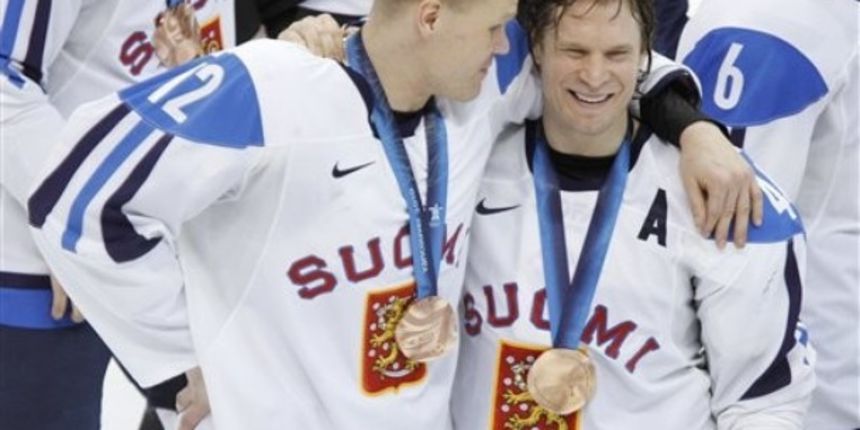 Hokejaši Finske, Foto: AP Photofins