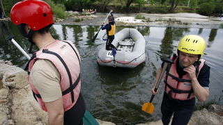 Obrovac, 300411.
6. hrvatska rafting regata Zrmanja 2011. ove godine odrzana je 29. i 30. travnja na rijeci Zrmanji. Organizator regate je Riva rafting centar d.o.o., putnicka agencija iz Obrovca, a suorganizatori su Hrvatski kajakaski savez, Hrvatska tur