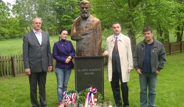 HČSP obilježila 189. obljetnicu rođenja Oca Domovine, foto: HČSP