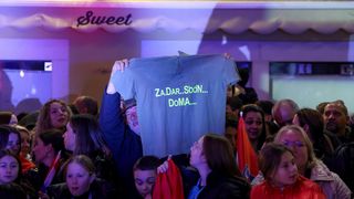Doček rukometaša u Zadru Doček rukometaša u Zadru
