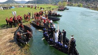 15. Festival zudija, cuvara Kristova groba odrzan je u Mlinistu u Dubrovacko-neretvanskoj zupaniji. Smotra zudija privukla je cuvare Kristova groba iz vise od 30 zupa. Photo: Hrvoje Jelavic/PIXSELL