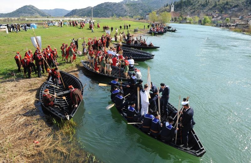 15. Festival zudija, cuvara Kristova groba odrzan je u Mlinistu u Dubrovacko-neretvanskoj zupaniji. Smotra zudija privukla je cuvare Kristova groba iz vise od 30 zupa. Photo: Hrvoje Jelavic/PIXSELL