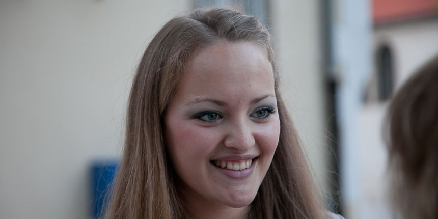 Festival Zadar classic open air na trgu Petra Zoranića, sopranistica Nela Šarić i pijanistica Blanka Aždajić Medić, foto: Darko Belančić