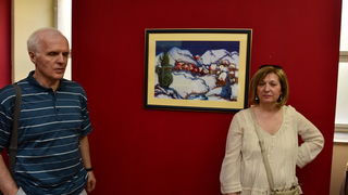 Svečano otvorena izložba slika fra Petra Perice Vidića