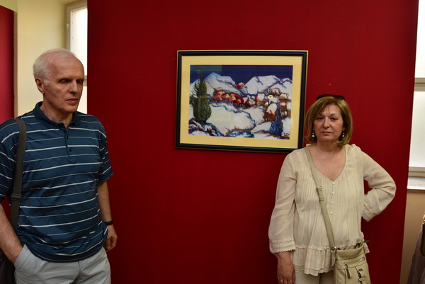 Svečano otvorena izložba slika fra Petra Perice Vidića