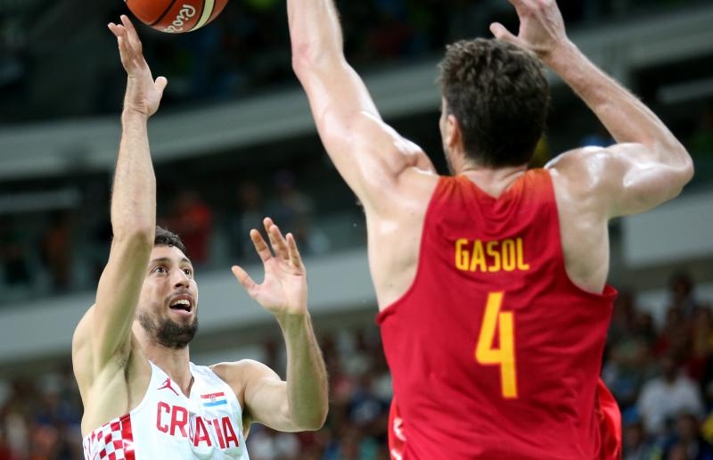 OOI Rio: Hrvatska – Španjolska 72-70. Photo: Igor Kralj/PIXSELL OOI Rio: Hrvatska – Španjolska 72-70. Photo: Igor Kralj/PIXSELL
