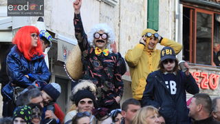 Maškarana povorka Velike Bake u Murteru