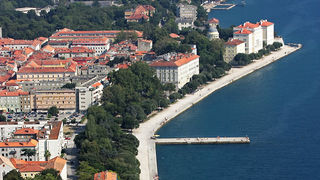 Zadar – Zračne snimke – Riva, Krešimirova Obala (foto: Marin Gospić)