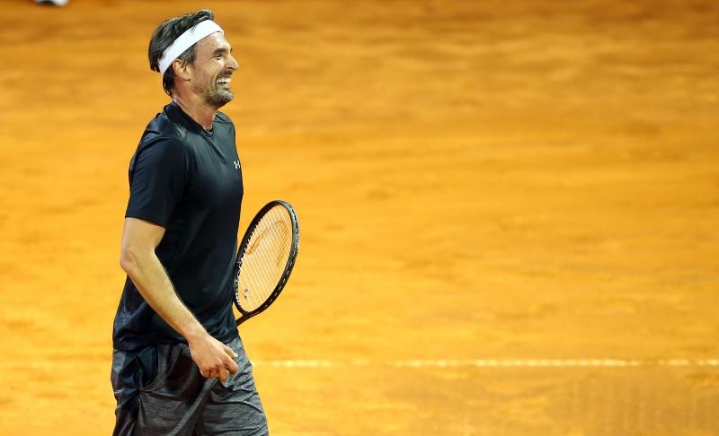 Agassi, Ferrero i Ivanišević odigrali egizibiciju u Umagu. Photo: Slavko Midzor/PIXSELL Agassi, Ferrero i Ivanišević odigrali egizibiciju u Umagu. Photo: Slavko Midzor/PIXSELL